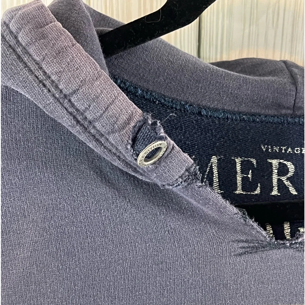 AEO Striped Hoodie Vintage Fit - Picture 5 of 7